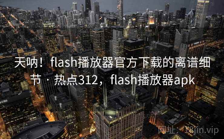 天呐！flash播放器官方下载的离谱细节 · 热点312，flash播放器apk
